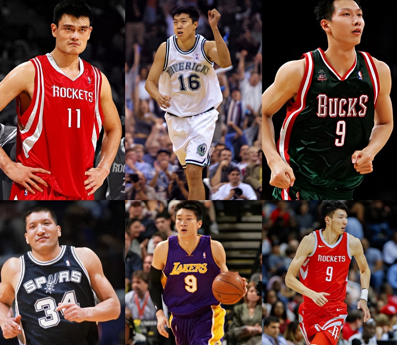 来过中国的nba球星有哪些(在NBA效力过的6位中国球员，他们谁拿过总冠军戒指？)
