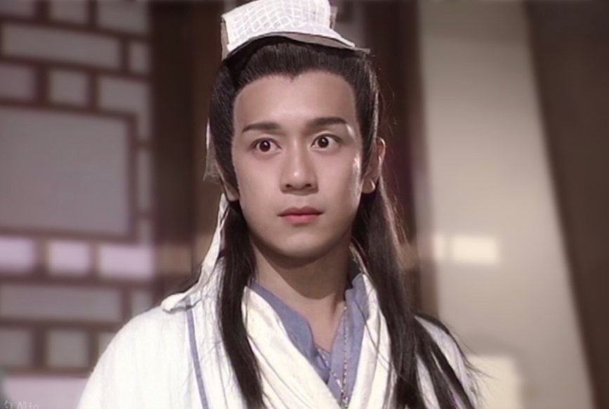 "一身白衣,气质绝尘,陌上公子人如玉",陈浩民"最帅段誉"的称号当之无