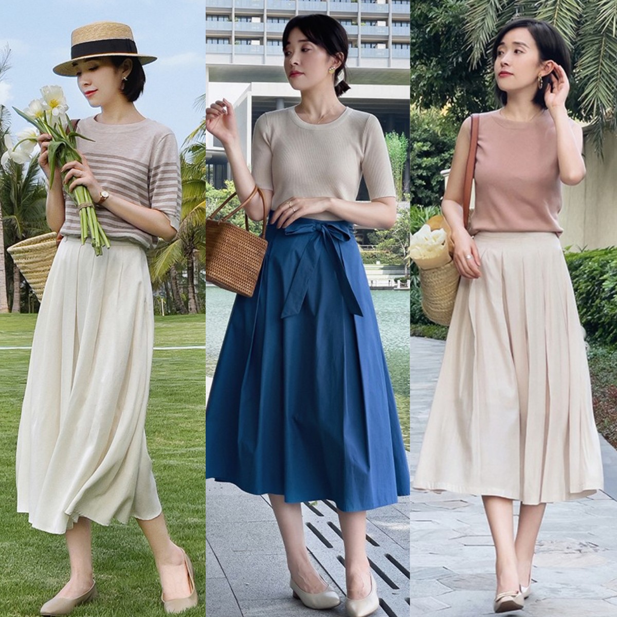 40岁的女人，夏天穿什么“T恤”更有范？这4个挑选思路，值得学习