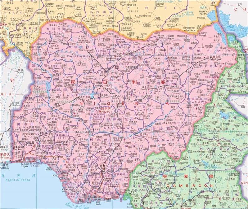 世界旅游地图揽胜—非洲尼日利亚
