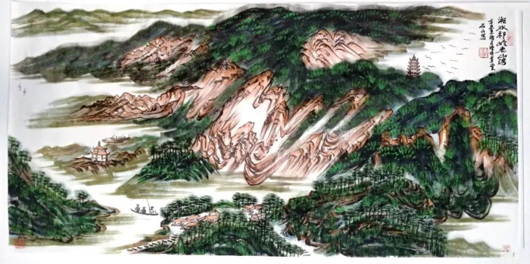 中国新时代国际艺术大家——谢石山