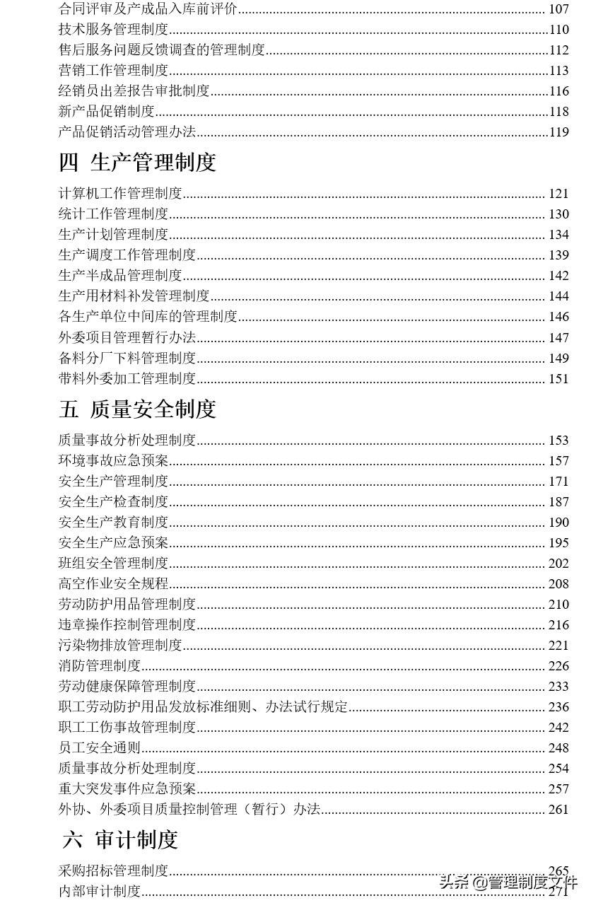 企业管理制度汇编(完全版)2040601