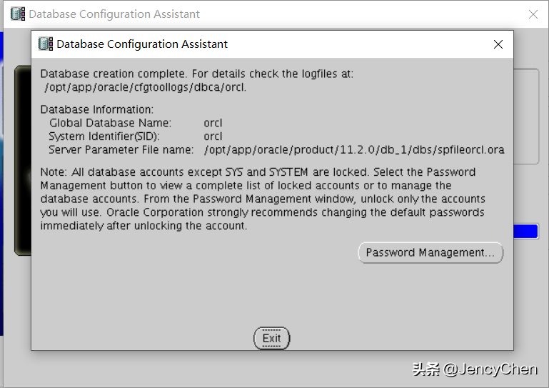 CentOS 7.6下安装Oracle 11.2.0.4