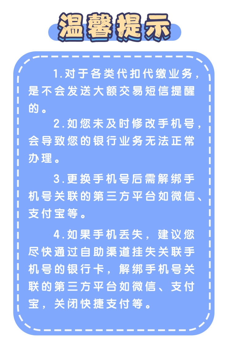 银行卡绑定手机号怎么改（银行卡绑定手机号必须是本人的吗）-第8张图片-昕阳网