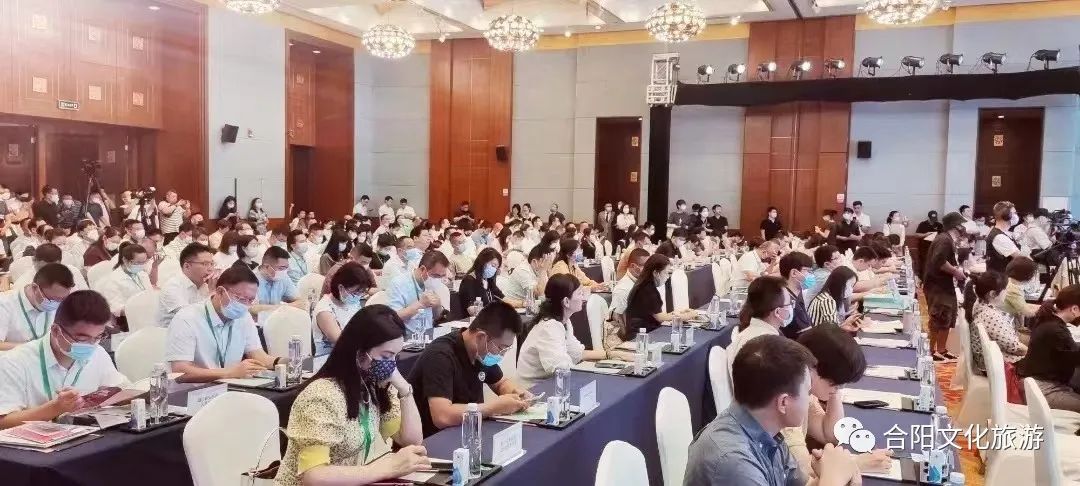 合陽(yáng)縣文化和旅游局在2022年渭南市文化旅游重慶推介會(huì)上做文旅推介