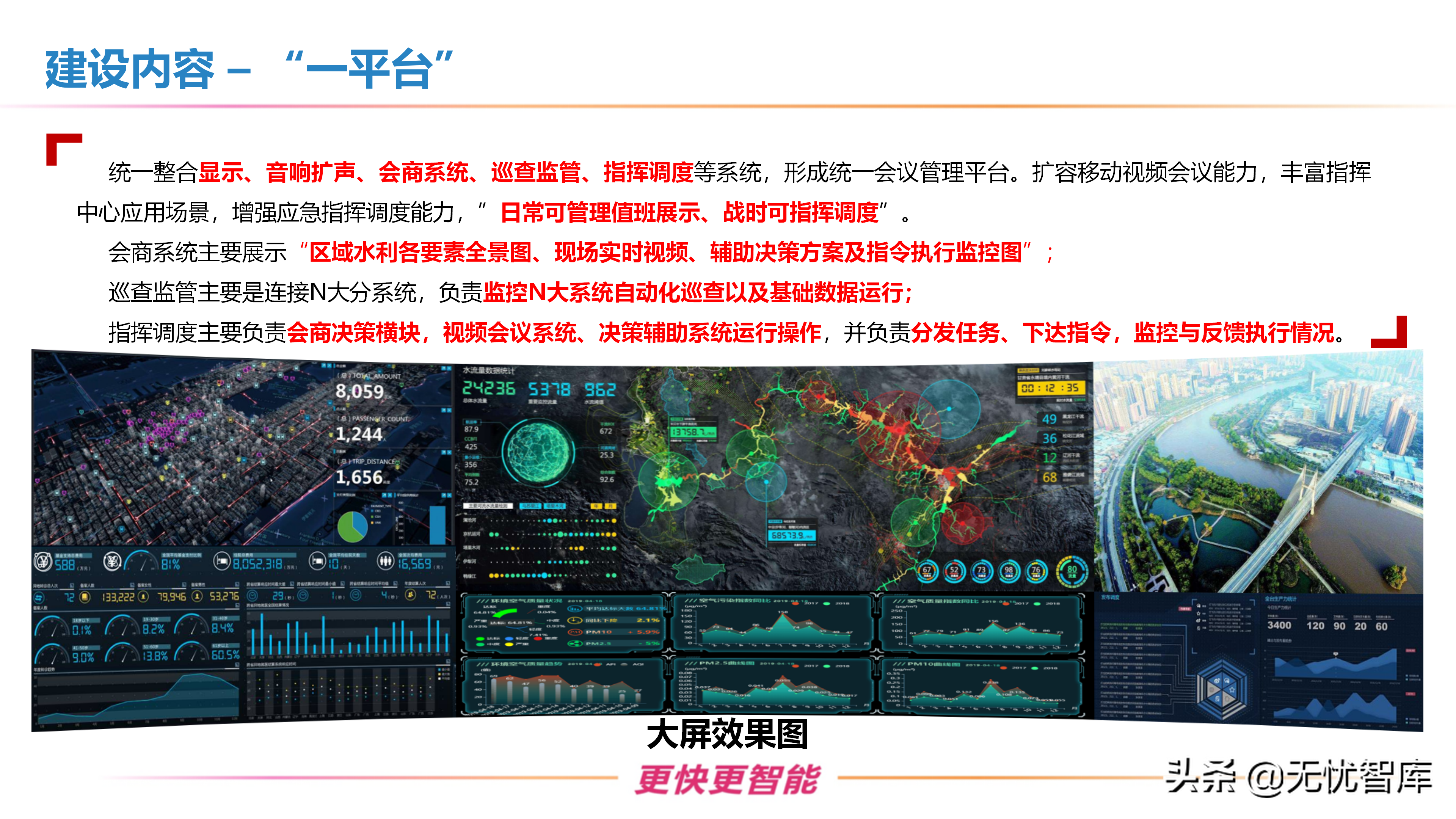 智慧水利整体解决方案（附PPT全文）