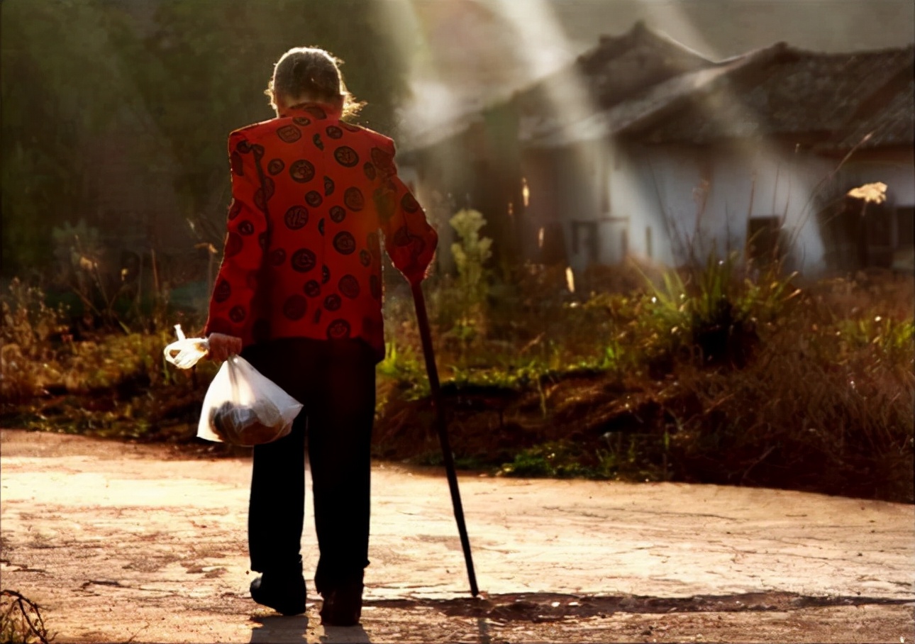 乡土散文:夕阳下