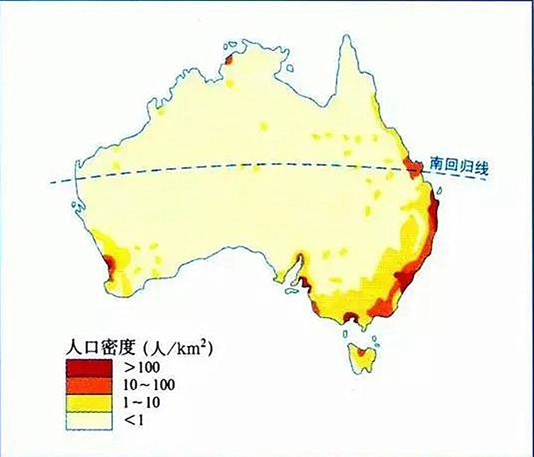 澳大利亚不是属于澳洲的吗(近一半国民居住在悉尼和墨尔本两大城市，澳洲人口为何如此集中？)