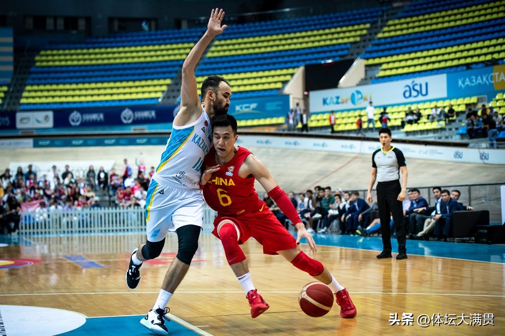 周琦19分11篮板，中国男篮68-56击败哈萨克斯坦队