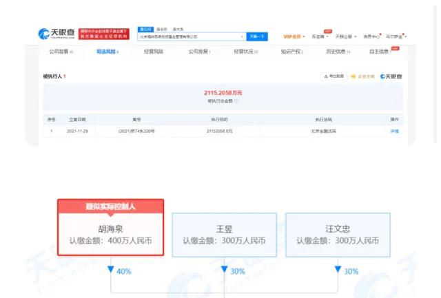 胡海泉被强制执行，如果还不起会成为老赖？法律上没那么简单