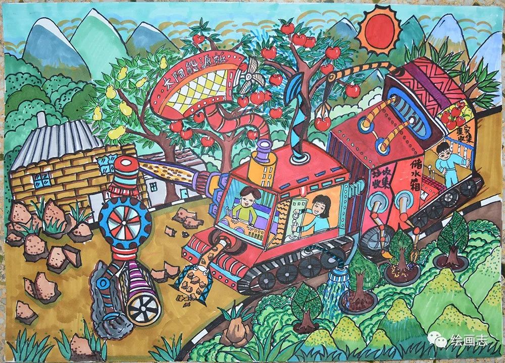 科幻画素材—25种类型科学幻想绘画比赛获奖作品欣赏,点击收藏