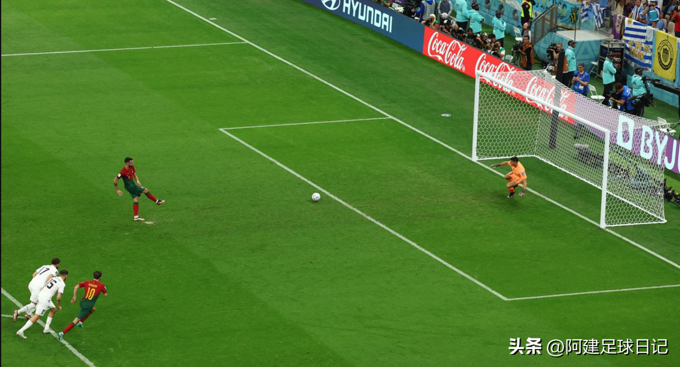 葡萄牙打得过法国吗（葡萄牙2-0乌拉圭，B-费尔南德斯：我的第一个进球应该是C罗的）