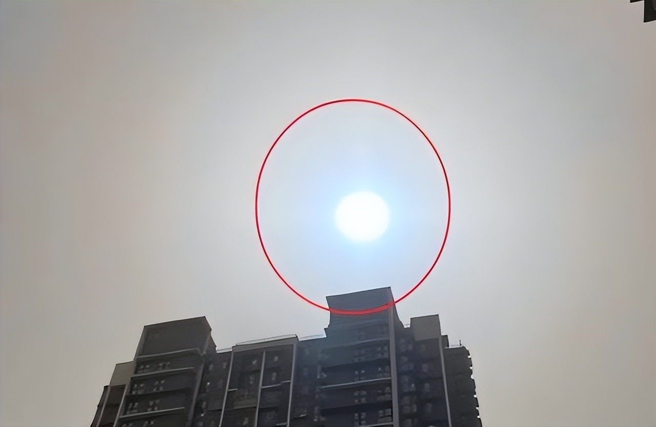 北京多地出现"蓝太阳",像极了火星上的太阳,这预示着什么呢?