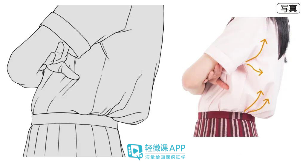 怎么画衣服褶皱？褶皱绘画技巧