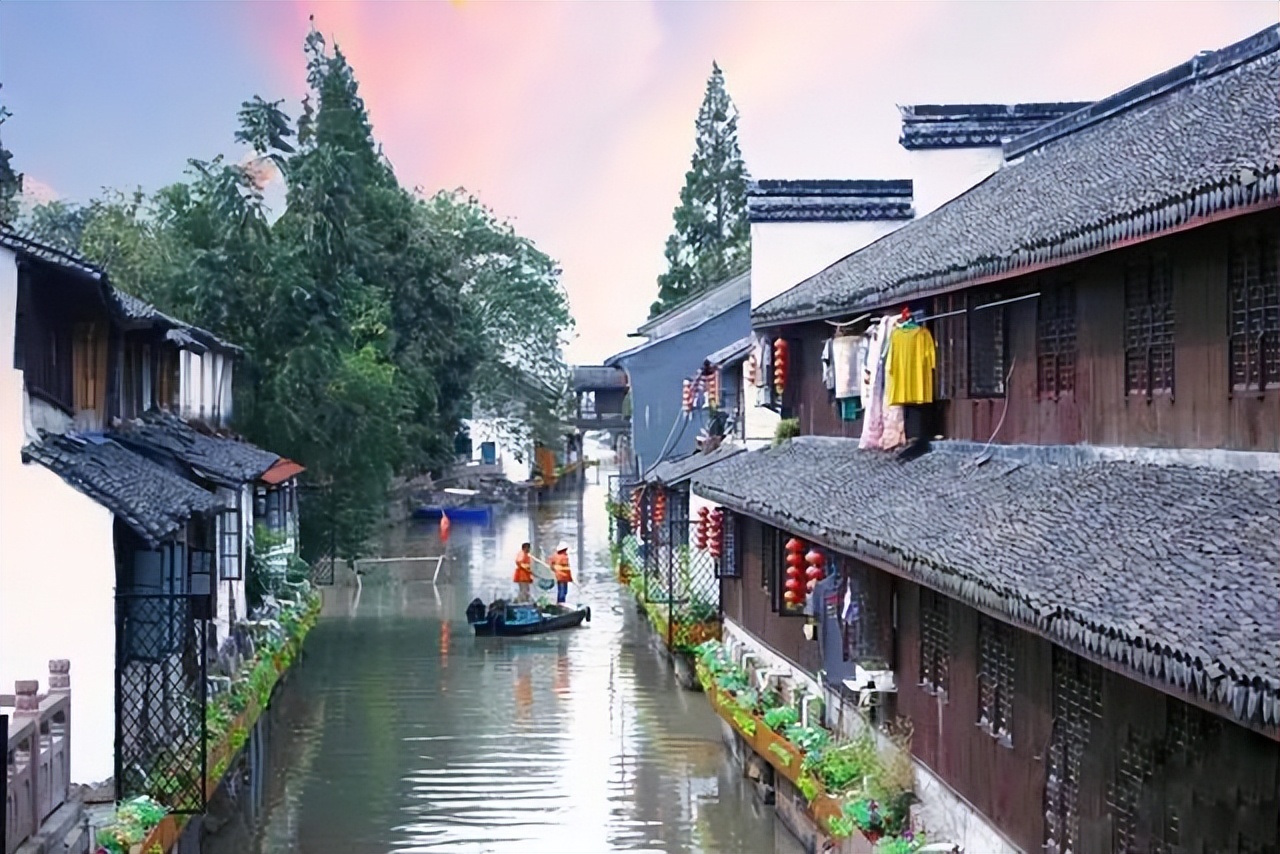 嘉兴秀洲区最美3大古镇,运河人家江南水乡风光静美