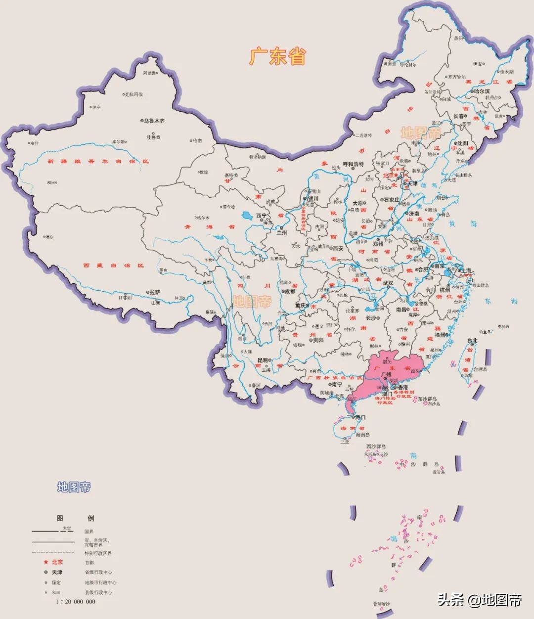 广州和武汉哪个大(广东面积仅18万平方公里，人口1.26亿，是如何分布的？)