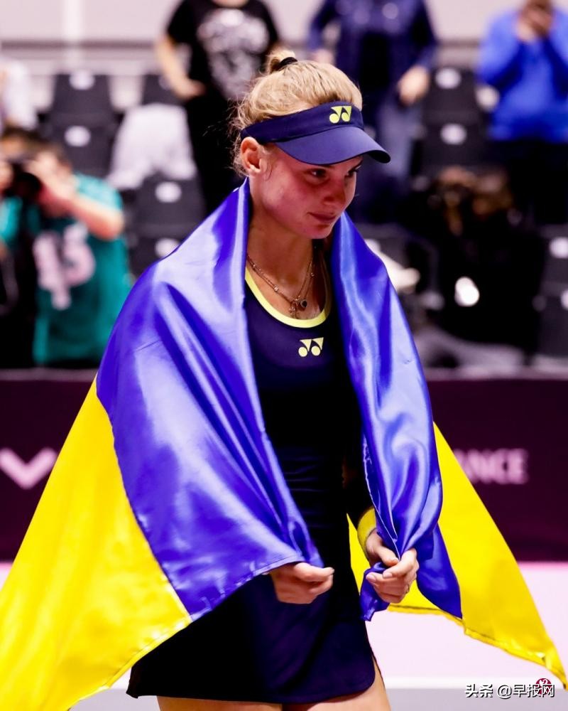 逃难后收拾心情 乌克兰网球少女勇闯里昂公开赛