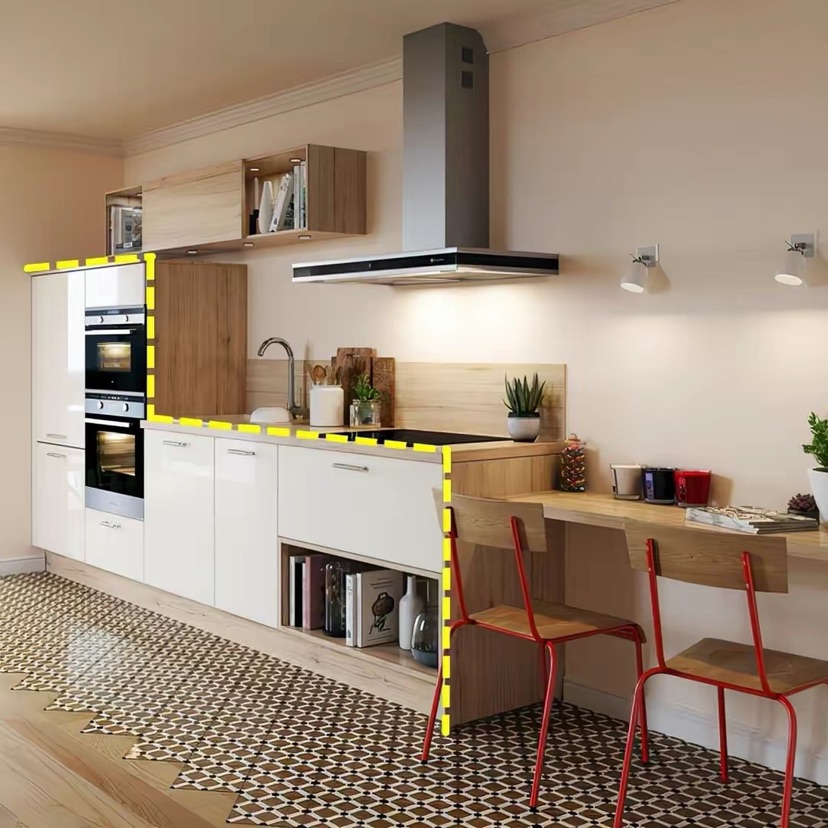 你家厨房还在装吊柜吗?早就out了,现在流行这样装,实用又好看