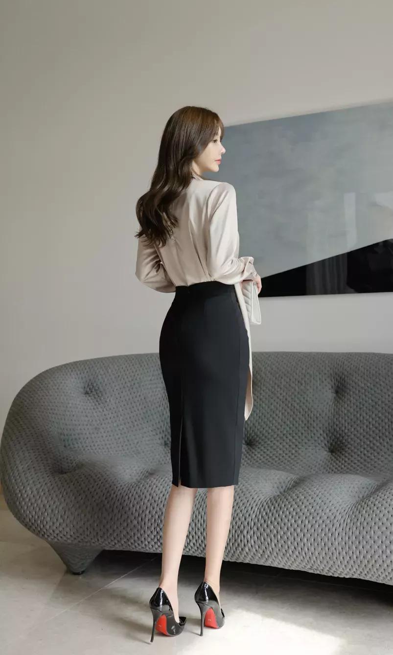 孙允珠韩国大美女宅男女神职业装艺术照片