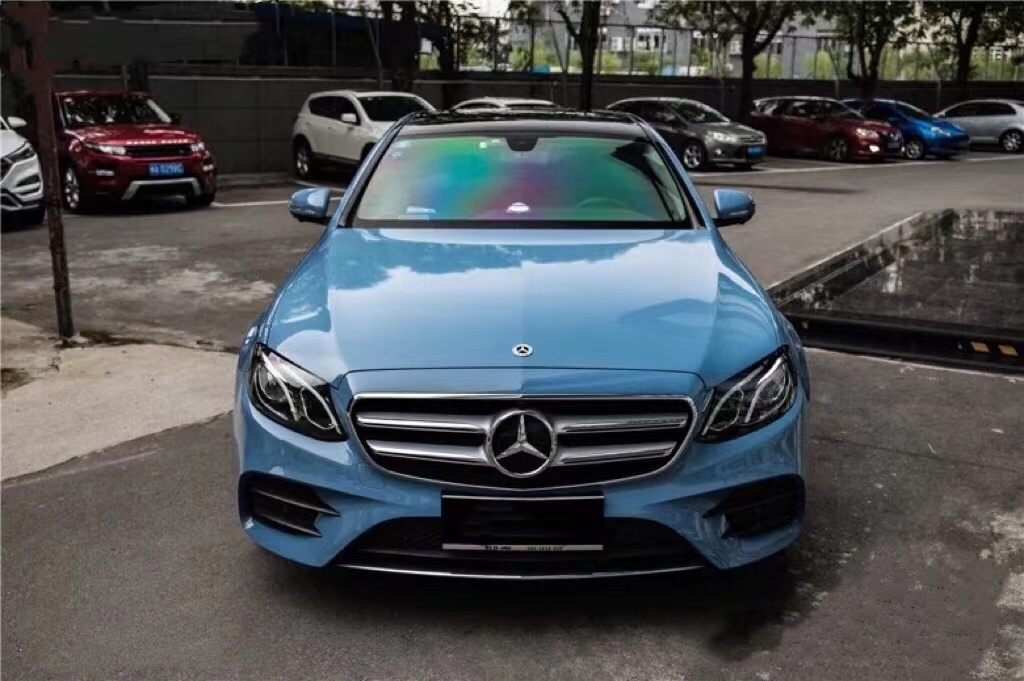 奔驰c级蓝色(行走的碧海蓝天) - 四帝国车市