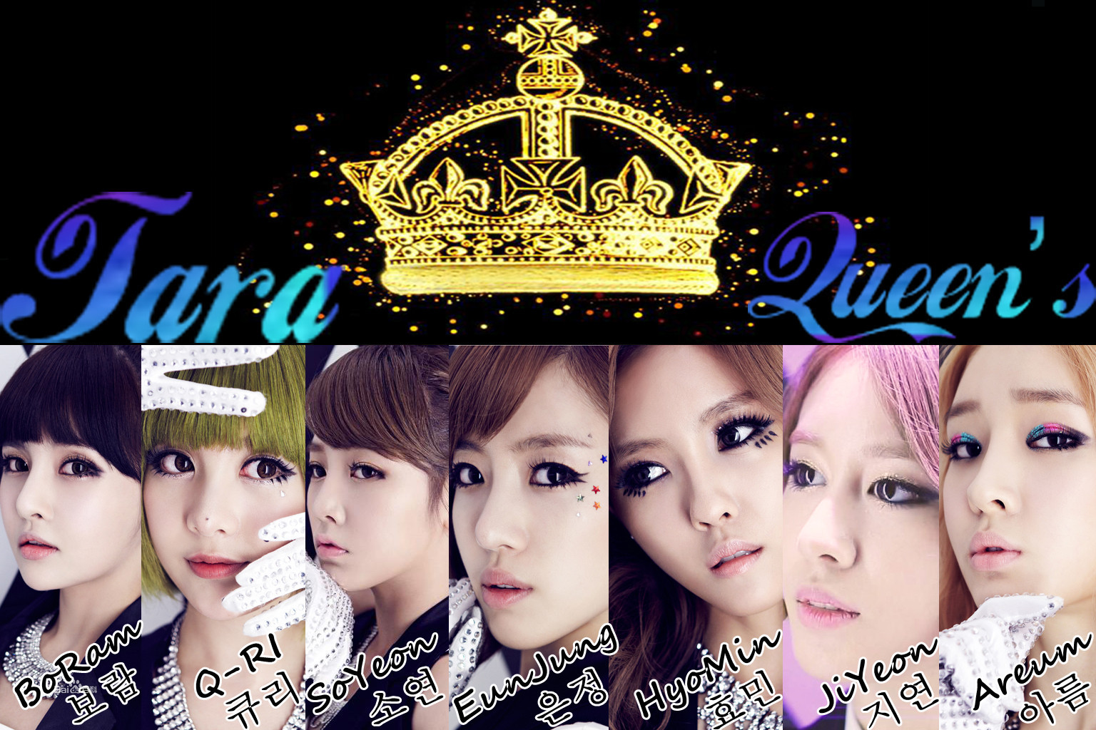 百变女团「t-ara」 被誉为 韩国女团 史上 颜值最完美的组合