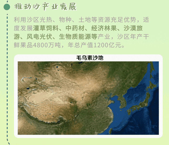 绿进沙退卫星“瞰”！沙漠变绿洲的中国速度