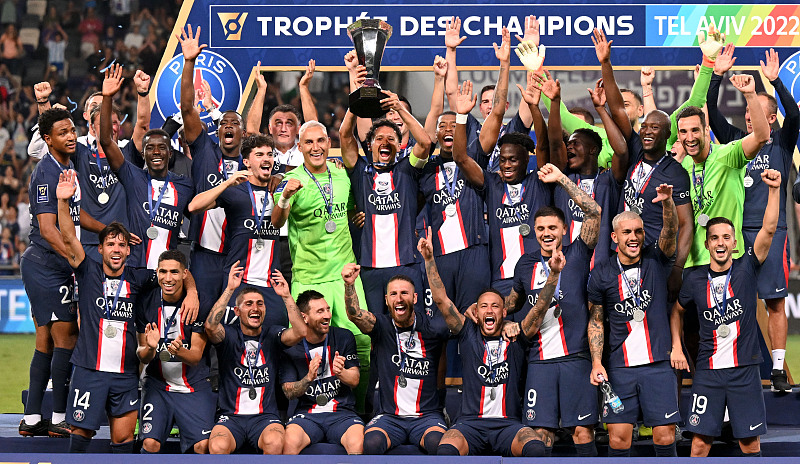 法国国家队拿下队史第8座奖杯（法国超级杯梅西获得全场最佳，夺得个人第41座冠军奖杯）-趣拿体育