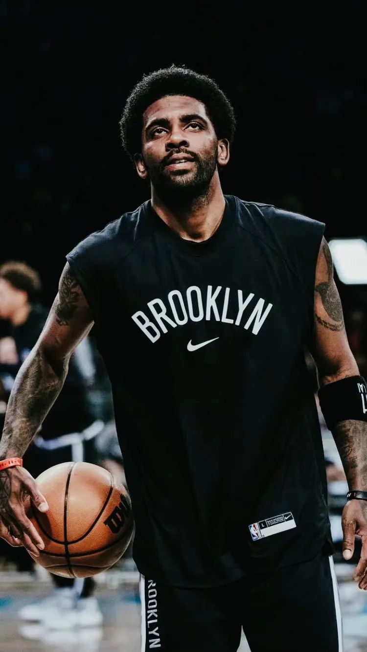 nba锁屏(「球星壁纸第51期」:篮网欧文,请拿走你偶像的壁纸)