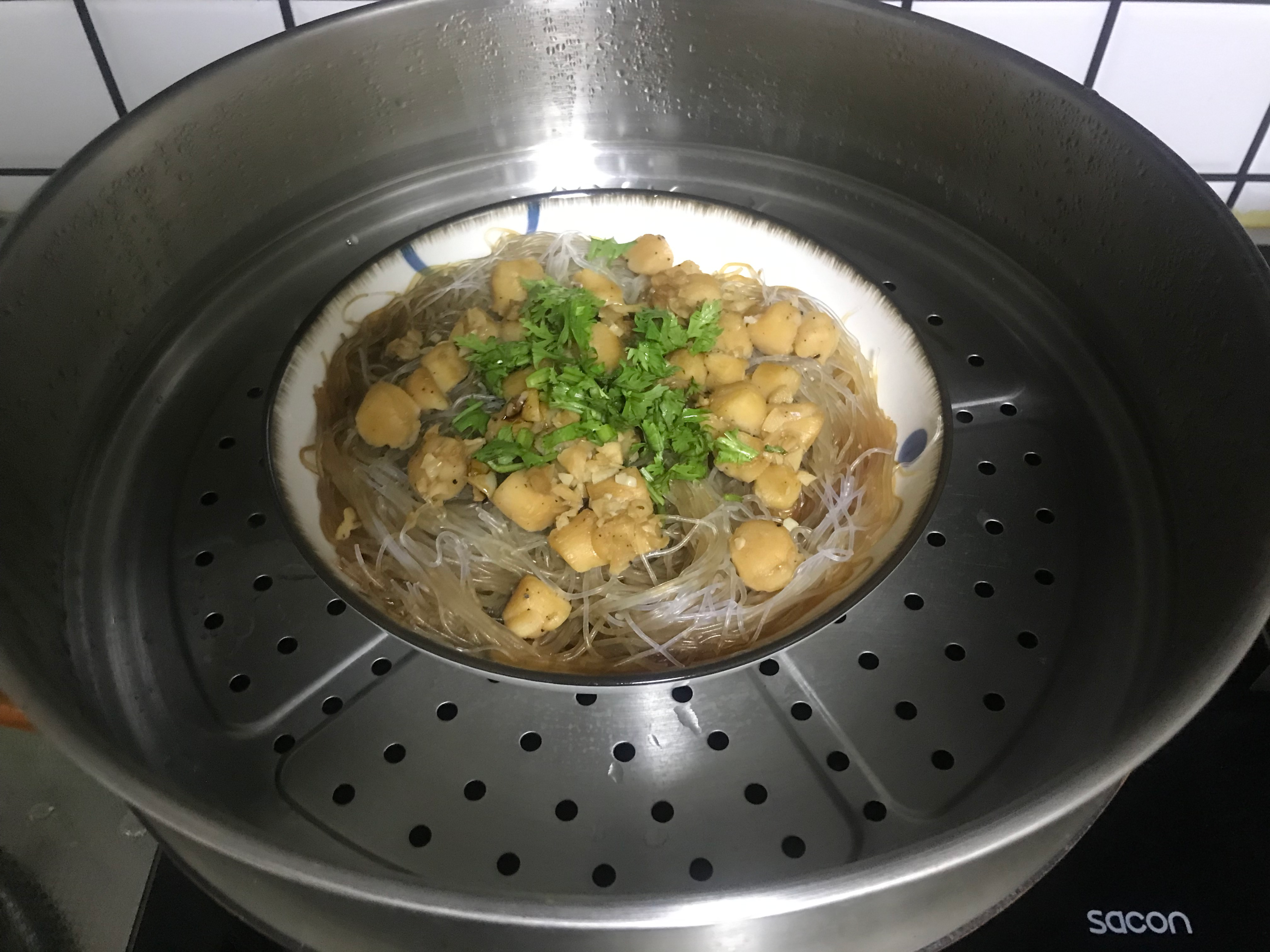 图片[14]-【蒸鲜贝粉丝】做法步骤图 健脑 健脾胃又美容-起舞食谱网