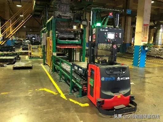 临工智科57台叉车AGV助力某轮胎企业打造智能工厂