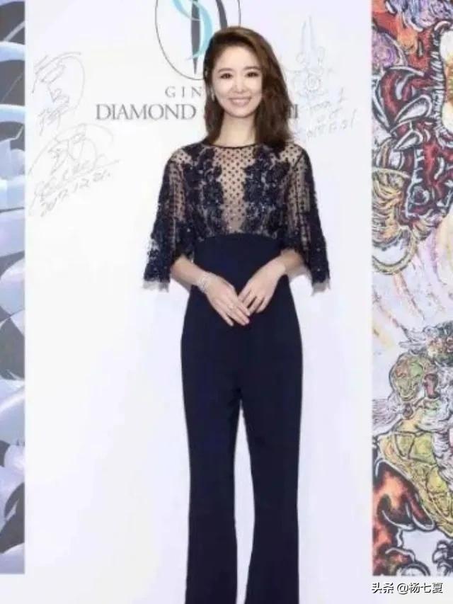 林心如生图，可以看出年龄