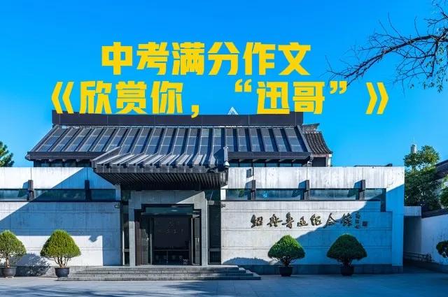 2022中考作文押题Ⅰ2021天津卷金题导写《欣赏你，“迅哥”》