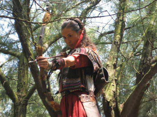 张宁益《台湾1895》剧照张宁益在横店见到了著名导演韩刚,当初他对