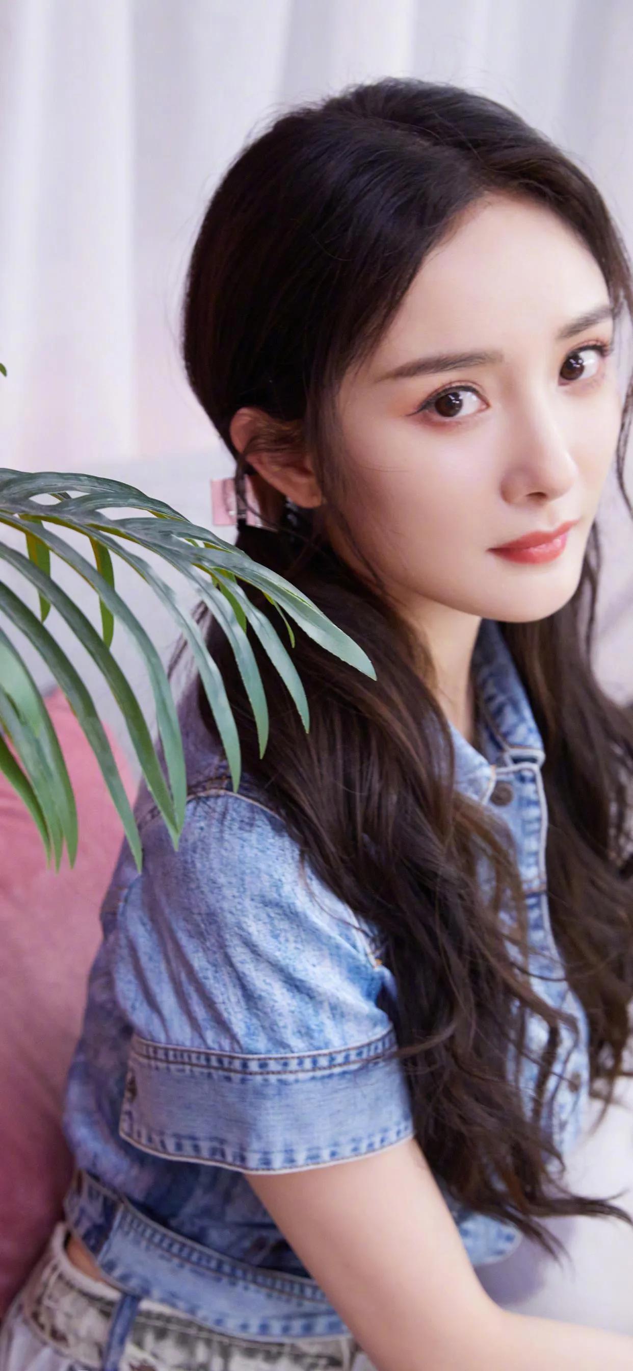 壁纸，明星杨幂同款穿搭