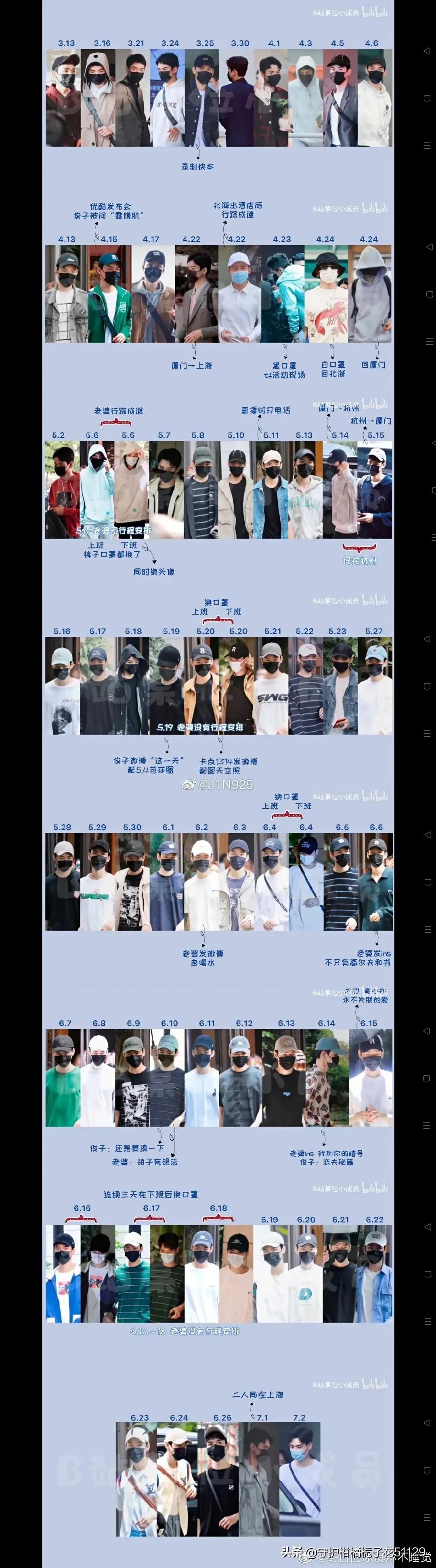 关于龚俊 蓝口罩的巧合