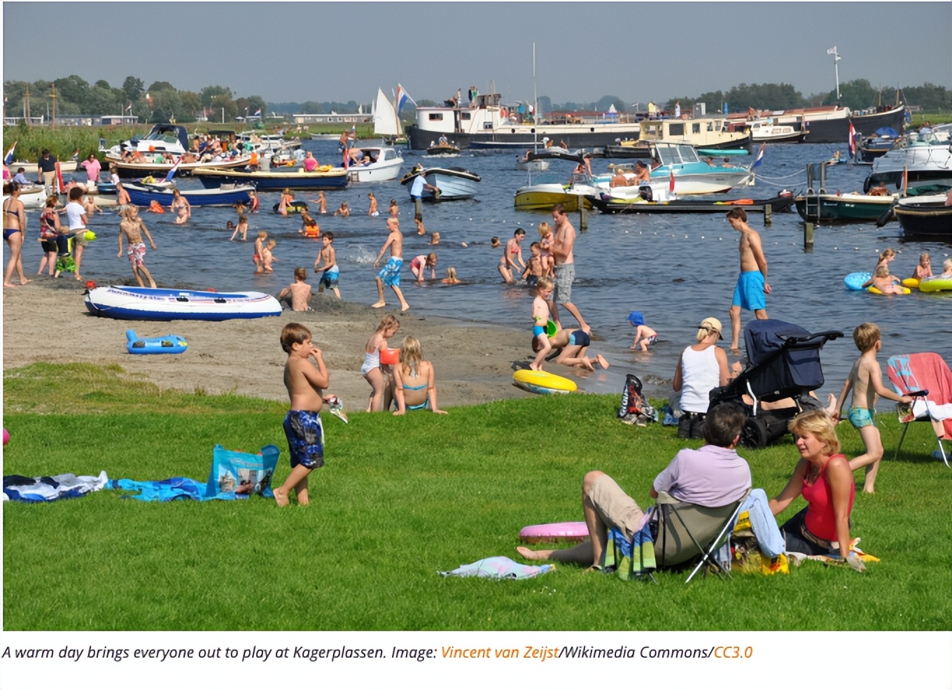 荷兰高温橙色预警！没有空调如何解暑？荷兰最美度假湖区请收藏