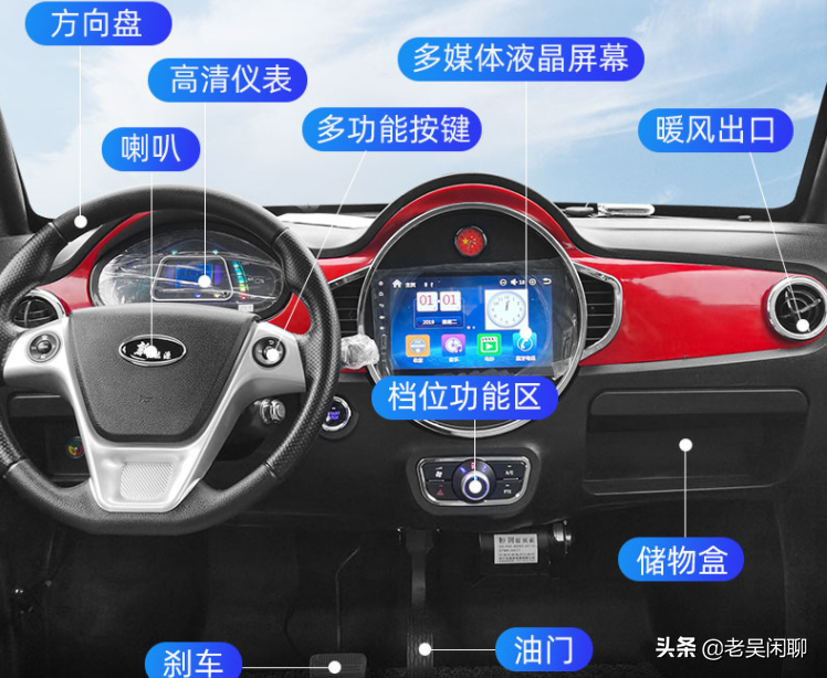 阳光M1低速电动汽车，时尚漂亮，非常适合日常代步