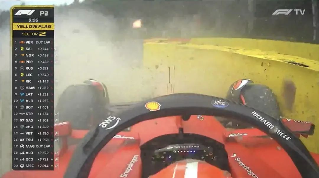 F1比利时站-斯帕赛道（「斯帕太复杂了」维斯塔潘排位第一却遭罚退，塞恩斯正赛杆位起步）