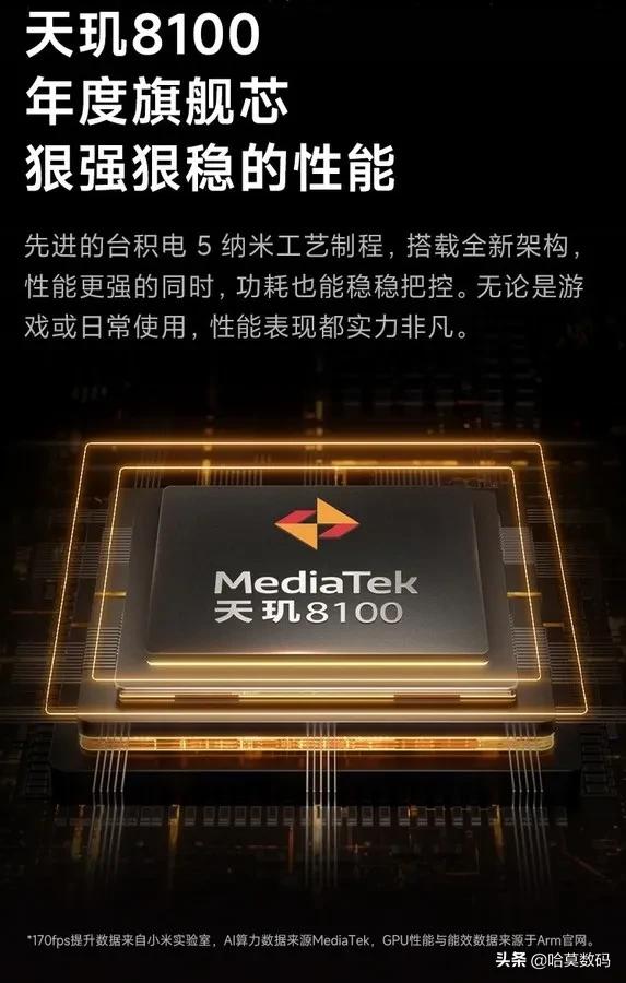 性价比之王 最强组合天玑8100+2k屏幕仅需2199元