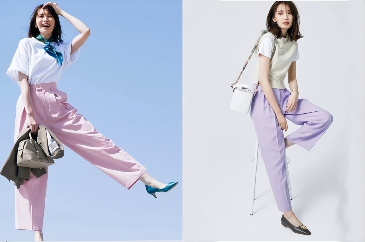 气质好不好，只需看能不能驾驭白色上衣，穿得大方才真高级