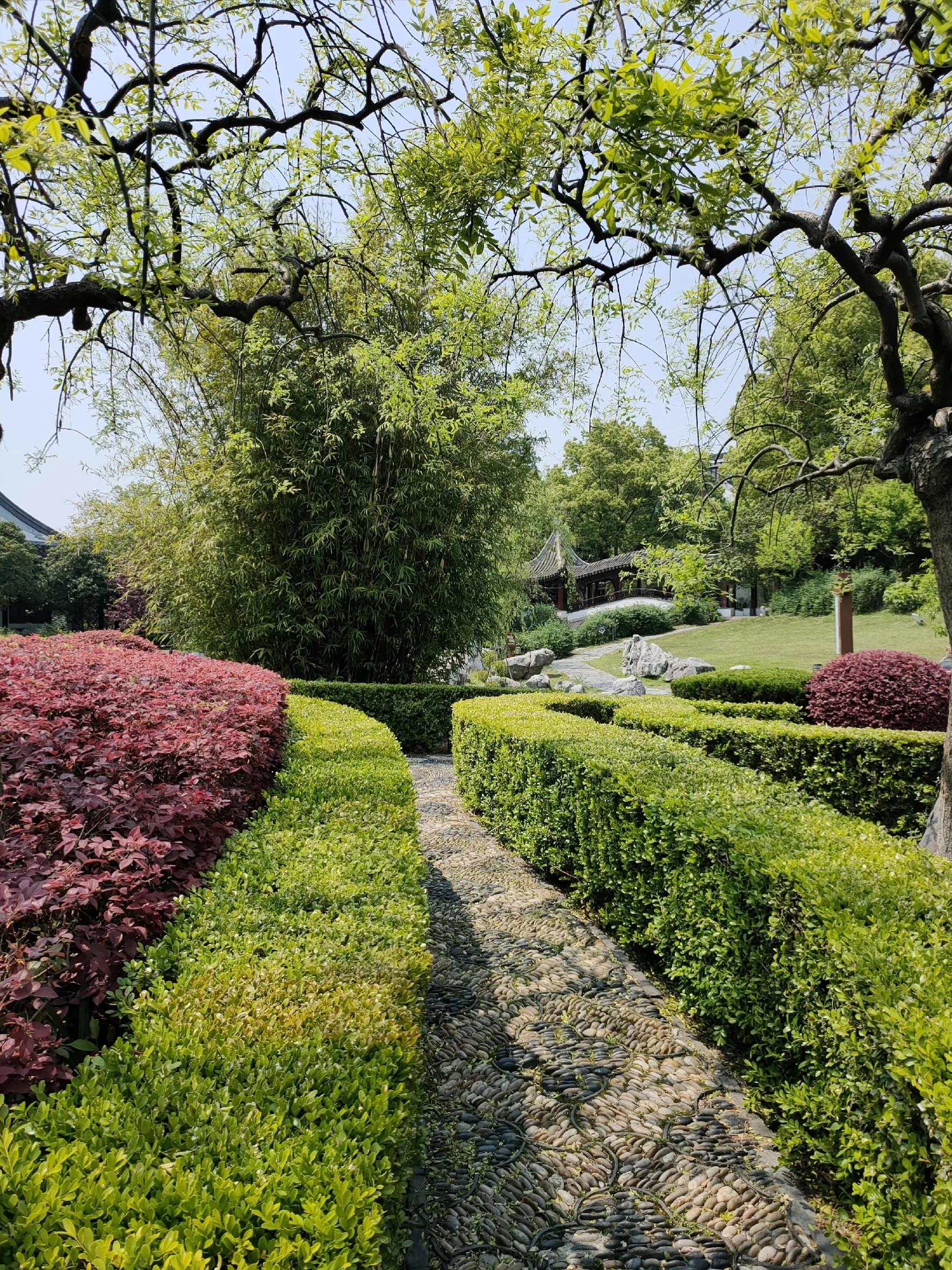 苏州美丽的盘门景区