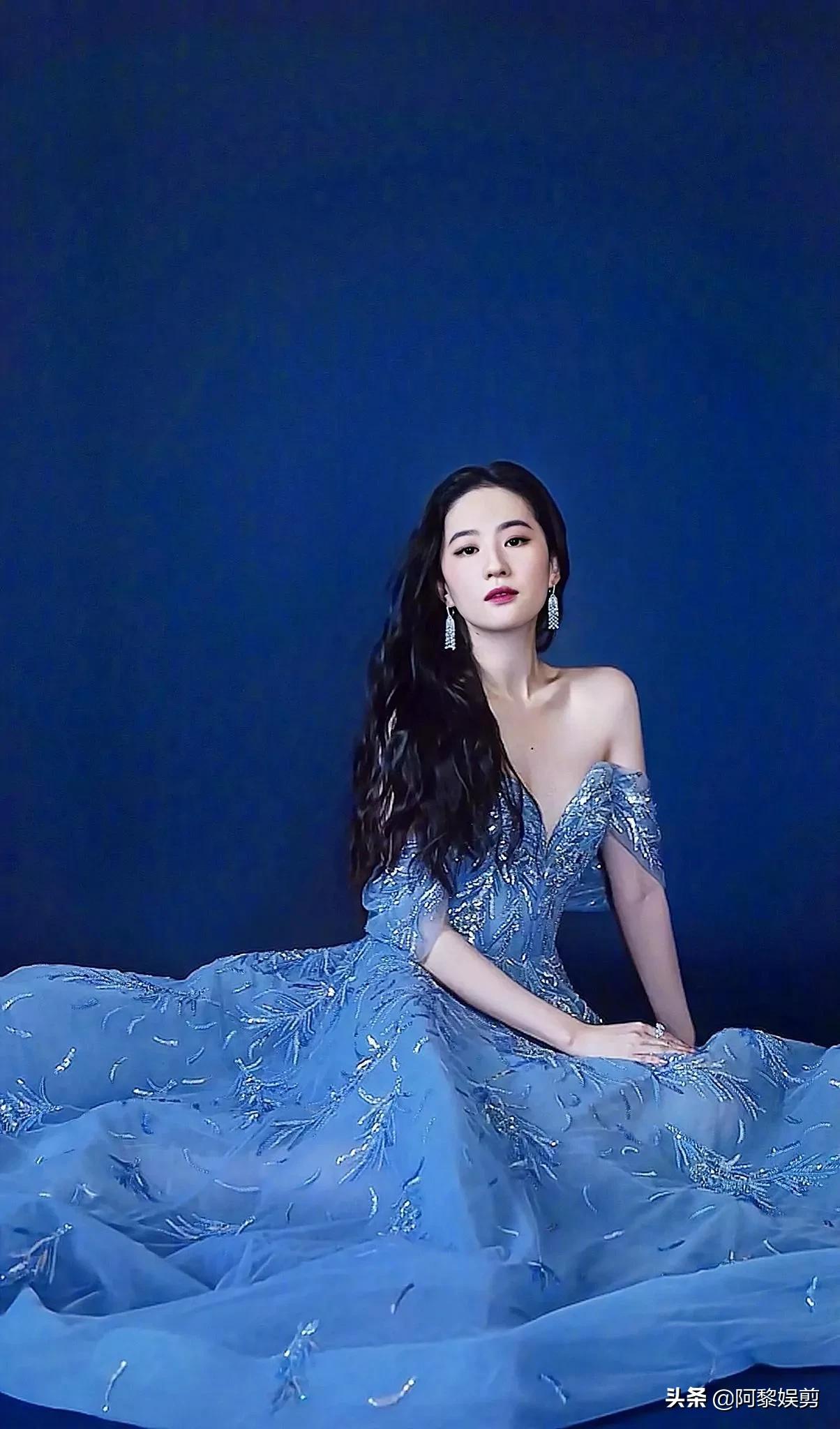 刘亦菲的这身装扮太漂亮了