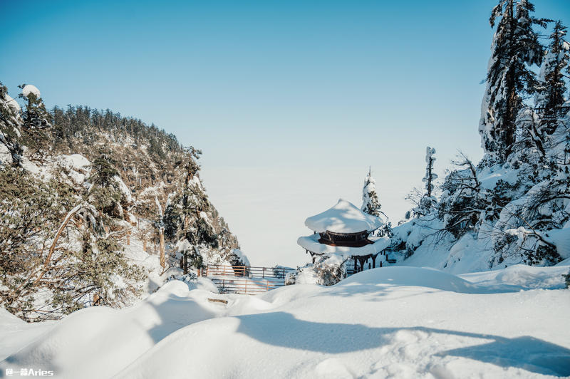 成都周边游 | 川西的雪国秘境，我与瓦屋山的纯白约定