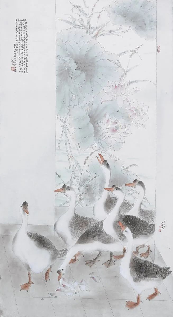 素笺静花——钟彩霞花鸟画