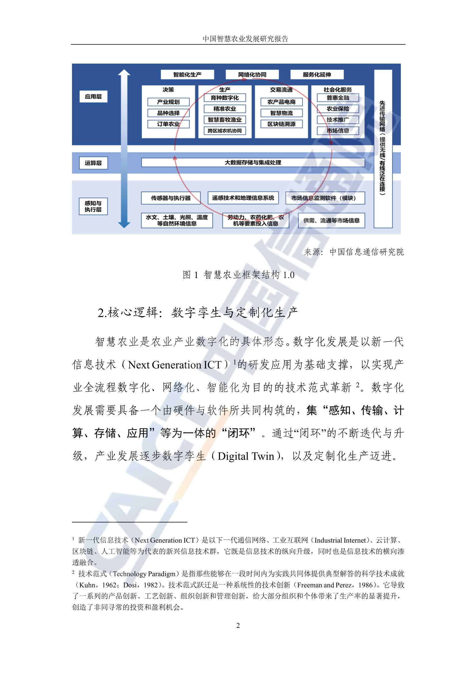 中国智慧农业发展研究报告：新一代信息技术助力乡村振兴