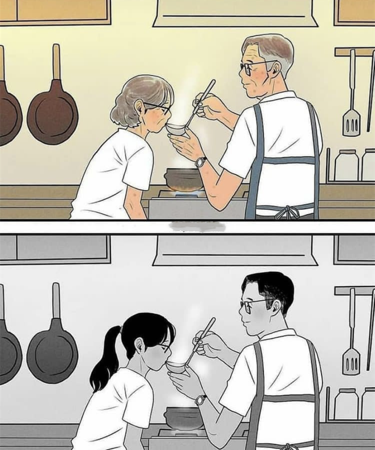 爱情动漫图片(二次元当中白头偕老的爱情) - 赤虎壹号