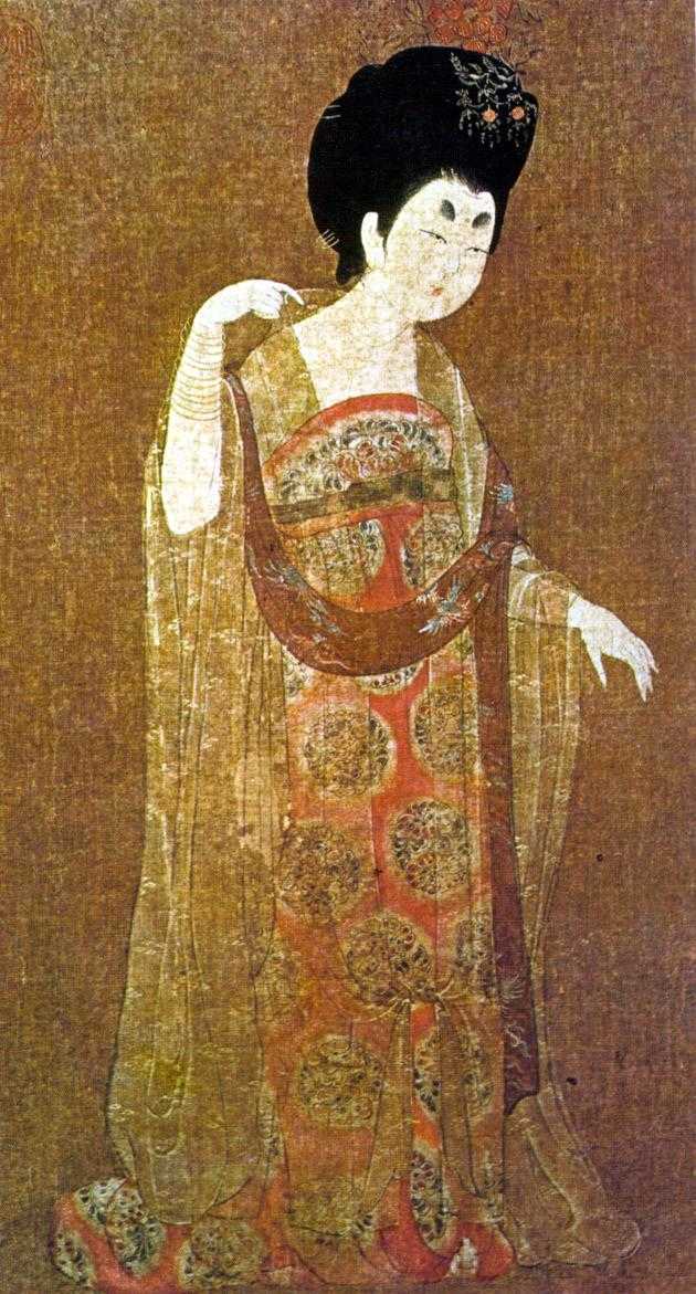 裙子图片女装古装(浅析中国古代女性的服饰，以及它的特点，服饰的分类和名称)