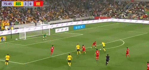 中国澳大利亚世界杯预选赛回放(领先中国队9分！世预赛-澳大利亚4-0完胜 越南7连败0分)