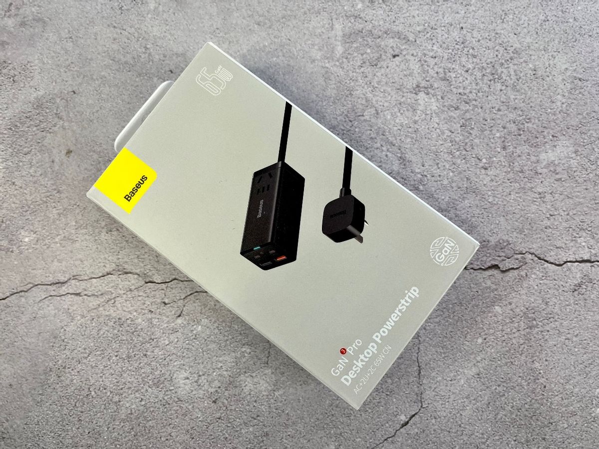 满足供电需求，极致简约整洁桌面，倍思GaN3 Pro氮化镓桌面充电器