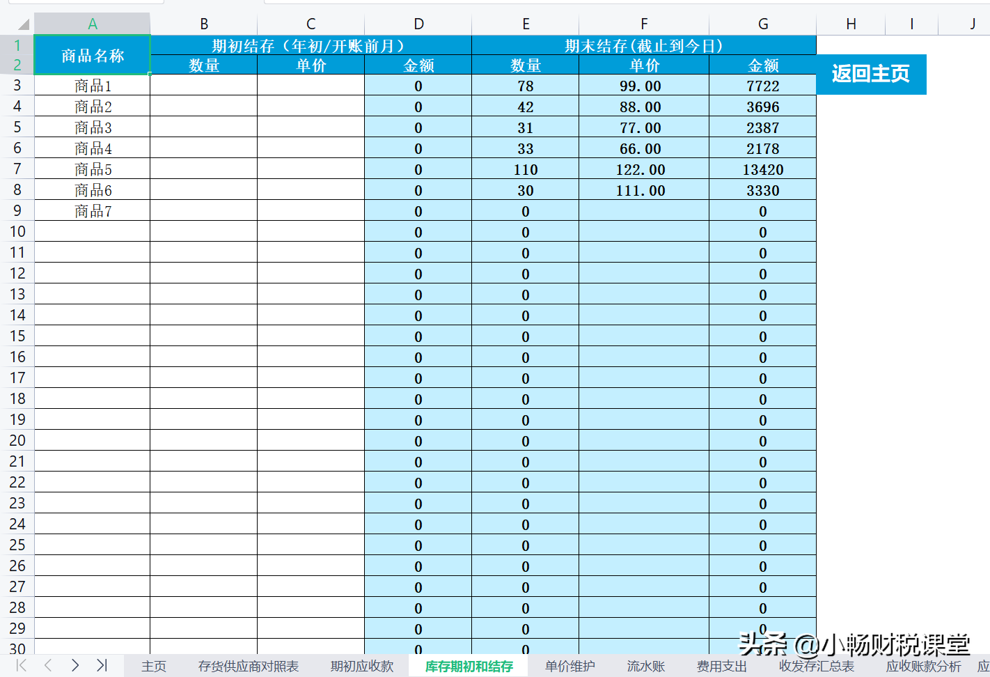 会计出身的老板，2天时间编制的出入库应收应付系统，太实用了